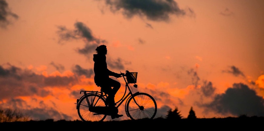 Joelend op de fiets – over het vinden van balans