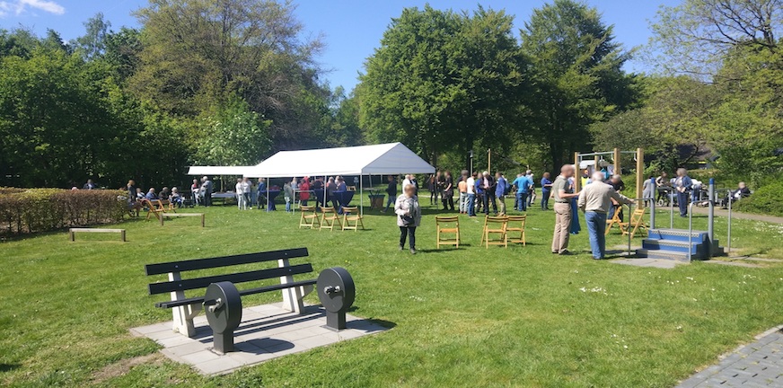 Beweegtuin voor mensen met een ernstig psychiatrische aandoening