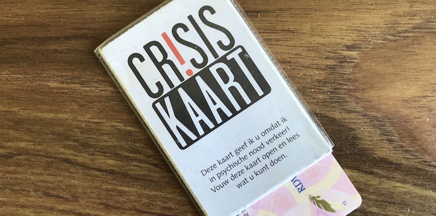 De crisiskaart, praktische preventie en voorzorg op maat