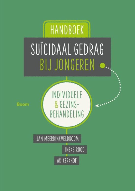 Het handboek suïcidaal gedrag bij jongeren is bedoeld voor opleiding van allen die met depressieve suïcidale jongeren te maken hebben.