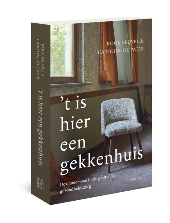 Koos Neuvel en Caroline de Pater zijn twee jaar te gast geweest in een psychiatrische kliniek. Ze schreven het boek 't is hier een gekkenhuis.