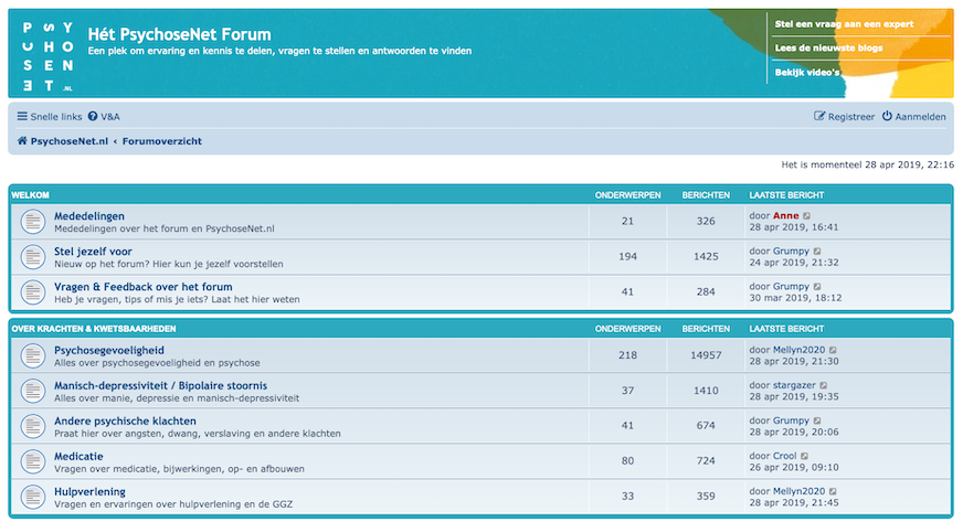 PsychoseNet Forum