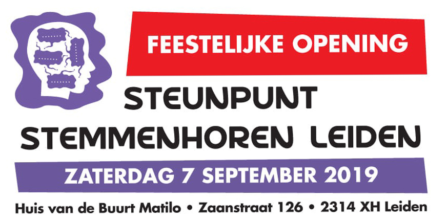 Opening Steunpunt Stemmenhoren Leiden