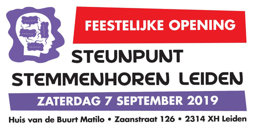 Opening Steunpunt Stemmenhoren Leiden