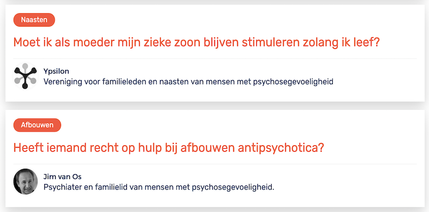 vrijwillig medewerker espreekuur