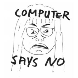 Blog Gelukkig willen worden lukt niet - Computer says no