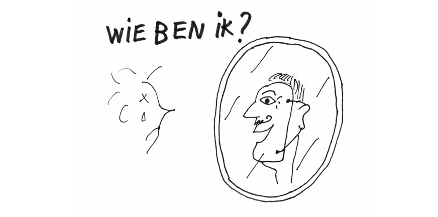 François vraagt zich af wat je Identiteit is: ben je wat je toont? Of wat je aan niemand laat zien? Of geen van beide? Of allebei?