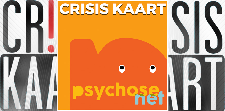 Met een Crisiskaart regel je vooraf de zaken rond een psychische crisis. De kaart bevat informatie die voor jou en omstanders van belang is.