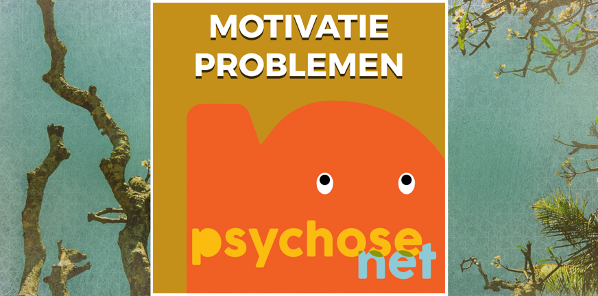 Motivatieproblemen is verlies van normale psychische functies en emotionele vervlakking. Met negatieve symptomen is het lastig dingen doen.