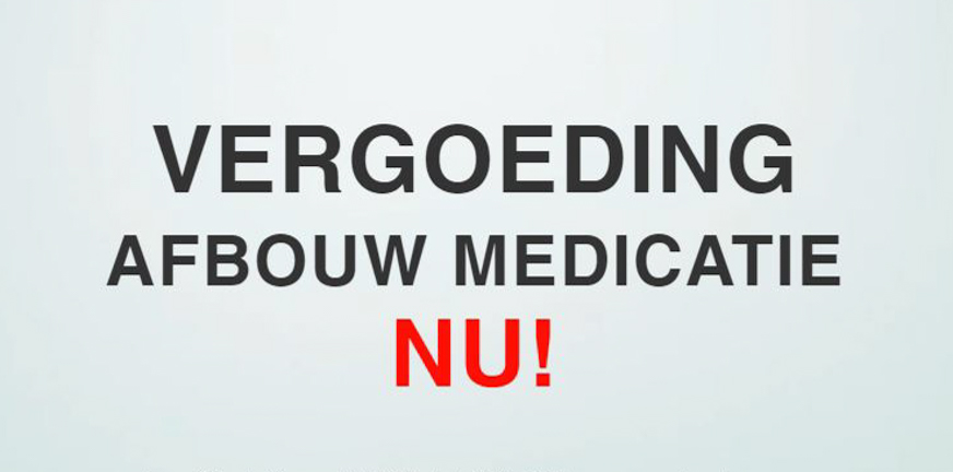 Petitie Vergoeding van afbouwmedicatie in de vorm van taperingstrips