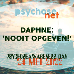 Logo Daphne over nooit opgeven - Psychose awaress day 2022