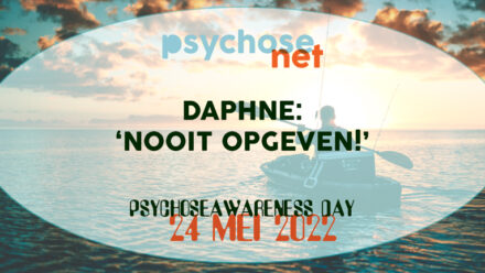 Logo Daphne over nooit opgeven - Psychose awaress day 2022
