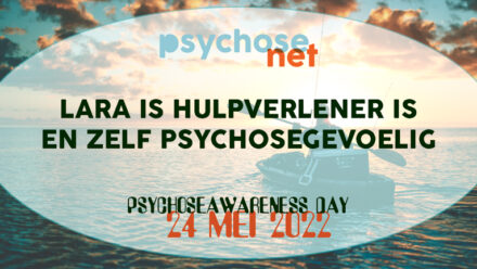 Logo Lara is hulpverlener is en zelf psychosegevoelig - Psychose awaress day 2022