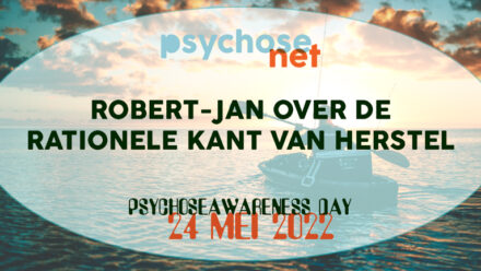 Logo Robert-Jan over de rationele manier van herstel - Psychose awaress day 2022