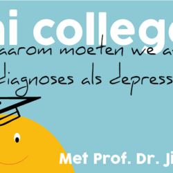 Mini college Waarom moeten we af van diagnoses als depressie? Met Jim van Os