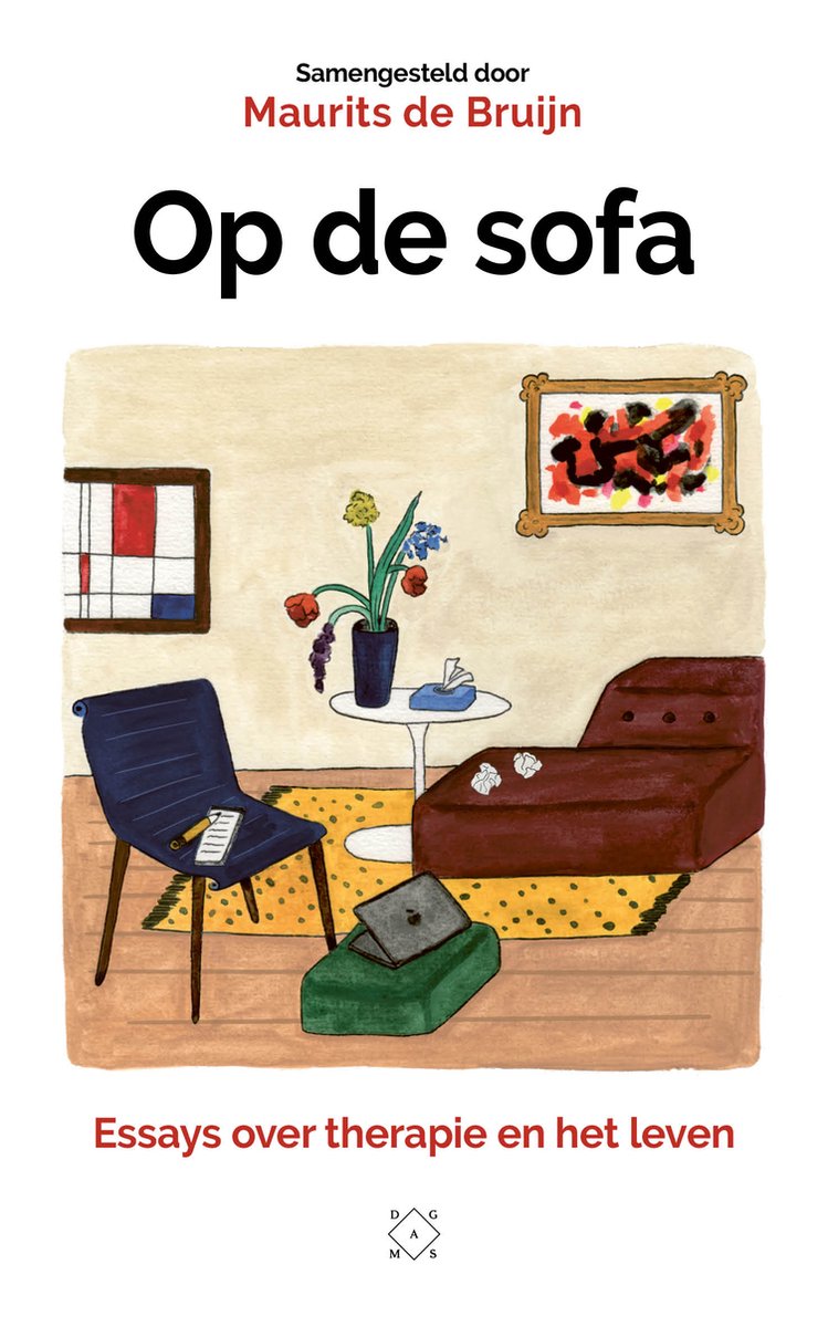 Boek - Op de sofa, Maurits de Bruijn