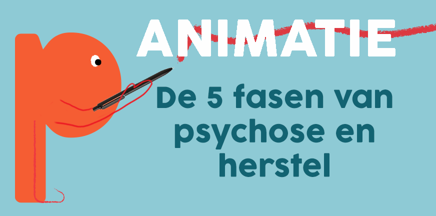 Animatie: De 5 fasen van psychose en herstel