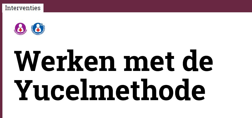 Publicatie : Werken met de Yucelmethode - PsychoseNet.nl