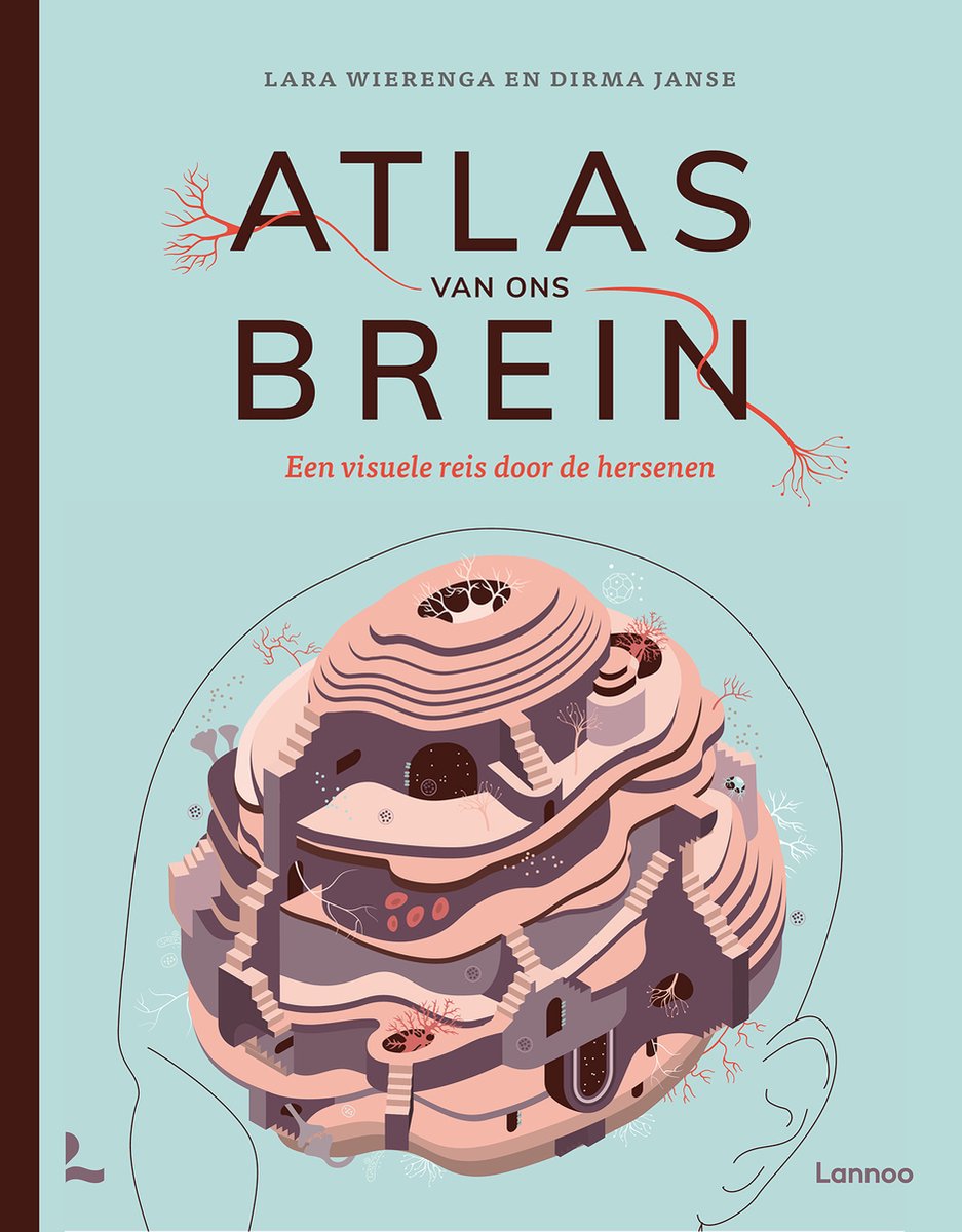 Boek - Atlas van ons brein, Lara Wierenga, Dirma Janse