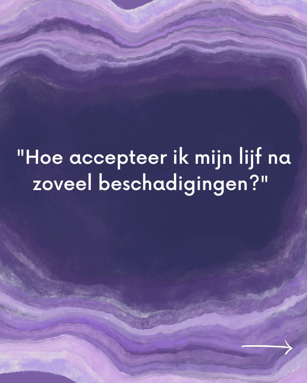 Hoe accepteer ik mijn lijf na zelfbeschadiging? 