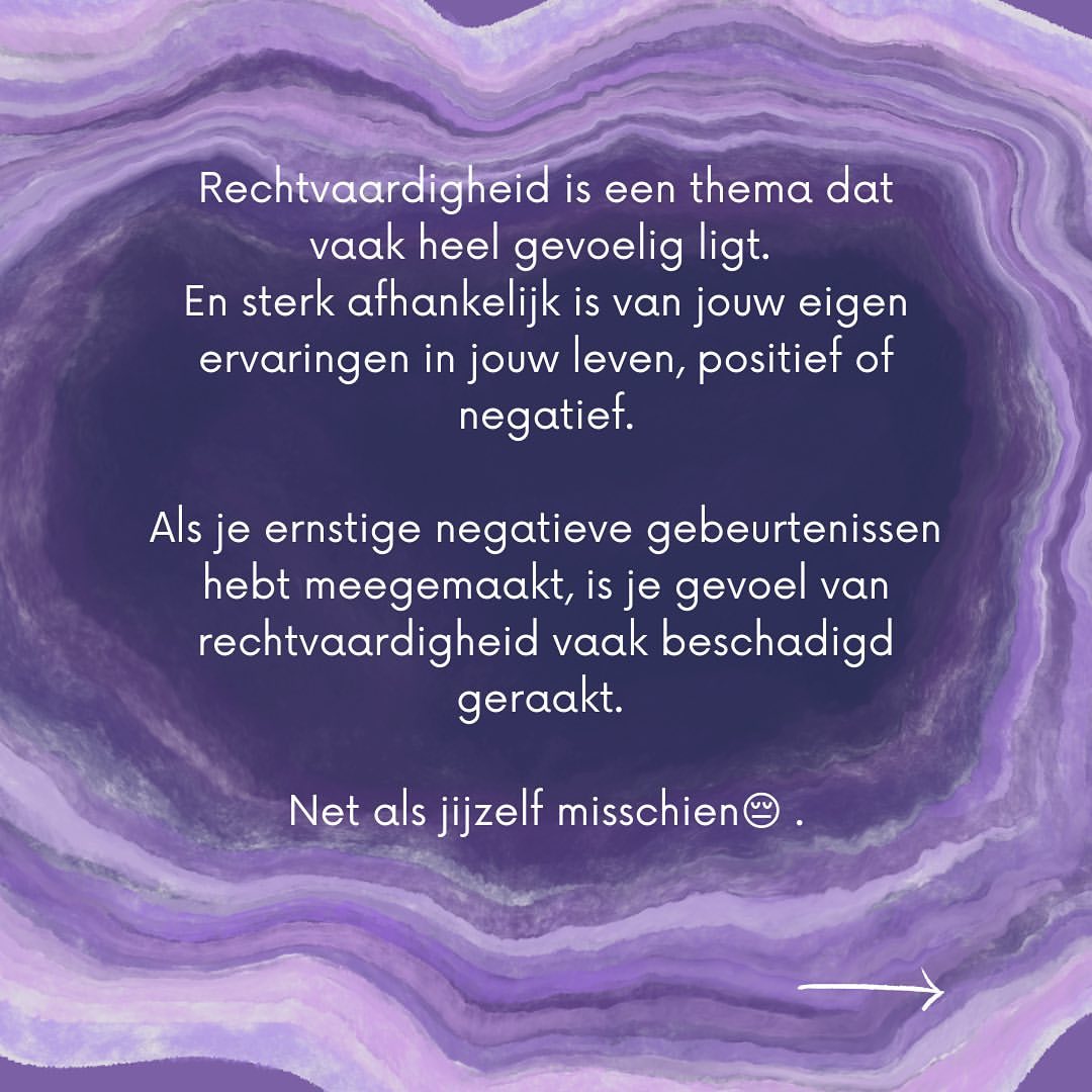 Rechtvaardigheid is een gevoelig thema - Mindfulness/ schematherapie