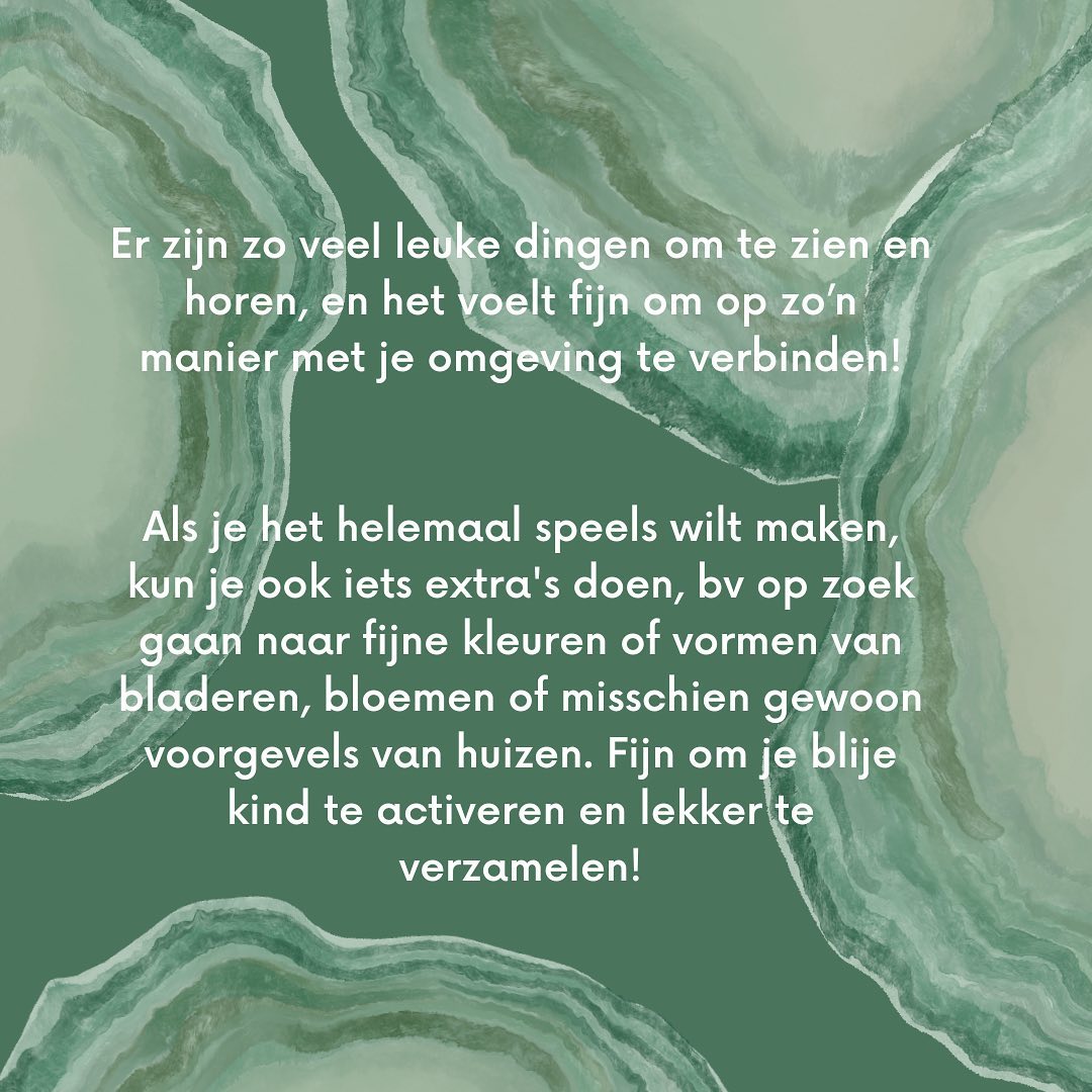 Leuke dingen om je mee te verbinden - Mindfulness/ schematherapie