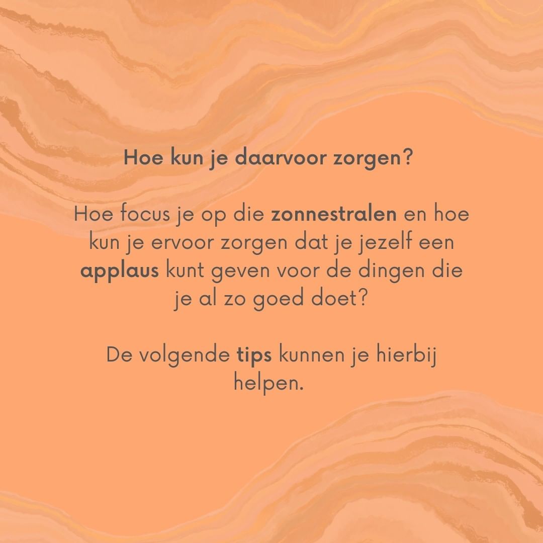 Hoe kun je voor positieve gedachten zorgen