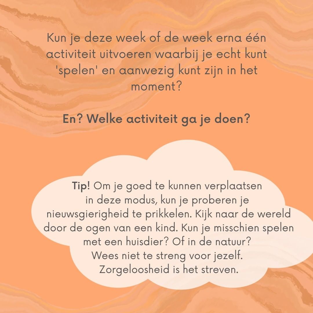 Welke activiteit ga jij doen?