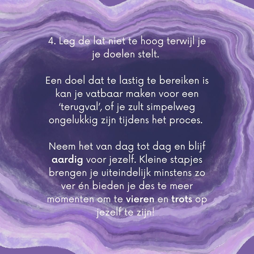 Tip 4 Leg de lat niet te hoog