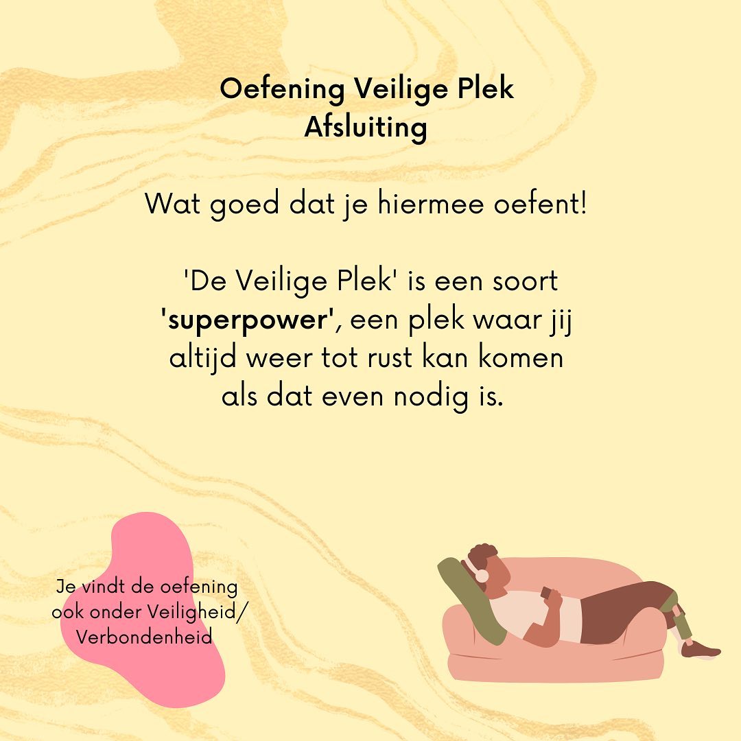 De veilige plek is een superpower