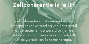 Zelfcoherentie in je lijf- Mindfulness / schematherapie