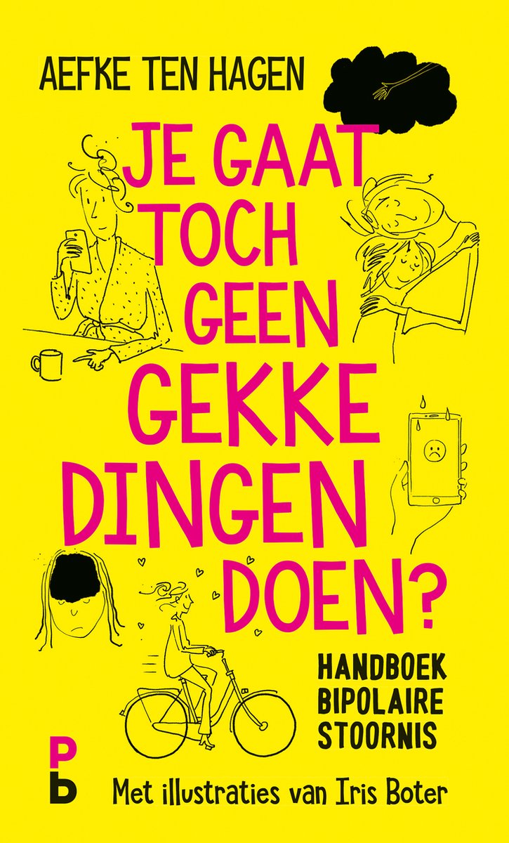 Het boek Je gaat toch geen gekke dingen doen?! gaat over Francis. Haar hele bestaan kan soms flink ontsporen door haar bipolariteit.