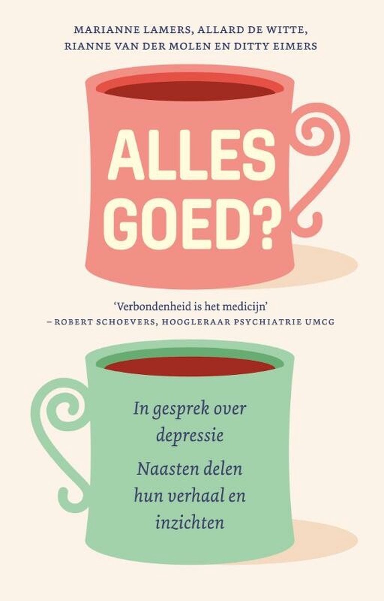 In het boek Alles Goed? van Marianne Lamers delen naasten hun verhaal en inzichten over depressie. Veertien koppels vertellen wat werkt.