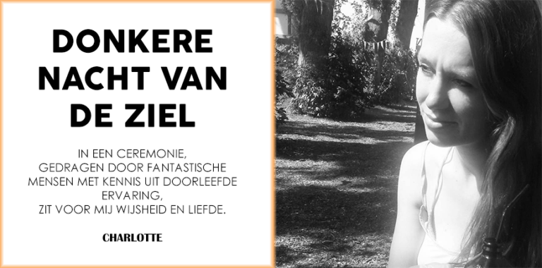 Een ceremonie met liefde en wijsheid - donkere nacht van de ziel