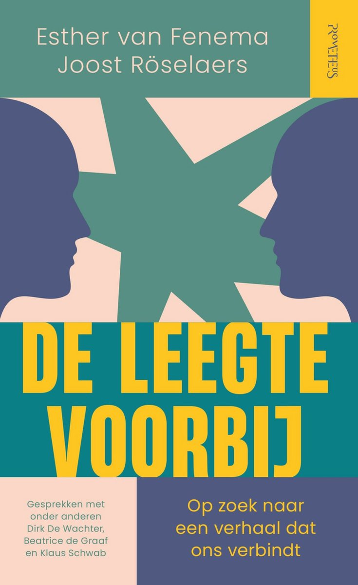 In De leegte voorbij gaan psychiater Esther van Fenema en predikant Joost Röselaers op zoek naar naar nieuwe vormen van zin en verbondenheid.