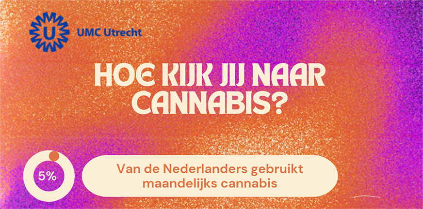 Zie jij mentale risico’s aan het gebruik van cannabis? Voor dit soort vragen is het CANPER onderzoek opgezet door het UMCU.