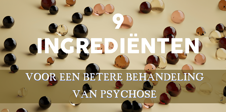 Ingrediënten voor een betere behandeling van psychose – 9 tips