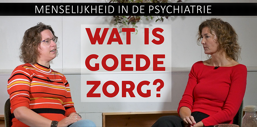 Nynke Boonstra over menselijkheid in de psychiatrie