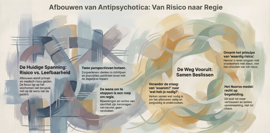 Waarom afbouwen meer is dan een medisch risico