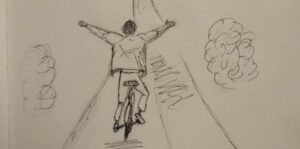 Wat gebeurt er als de storm gaat liggen? In dit gedicht neemt Sylke je mee door het stille landschap na trauma, tussen rust en ruimte.